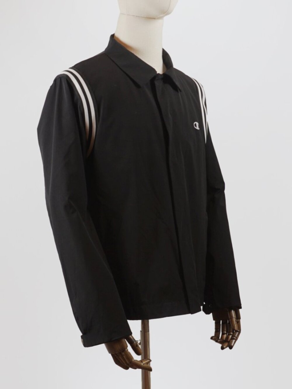 Wood Wood X Champion/ Coach Jacket / Varsity Windbreaker/ Size L - Picture 2 of 13